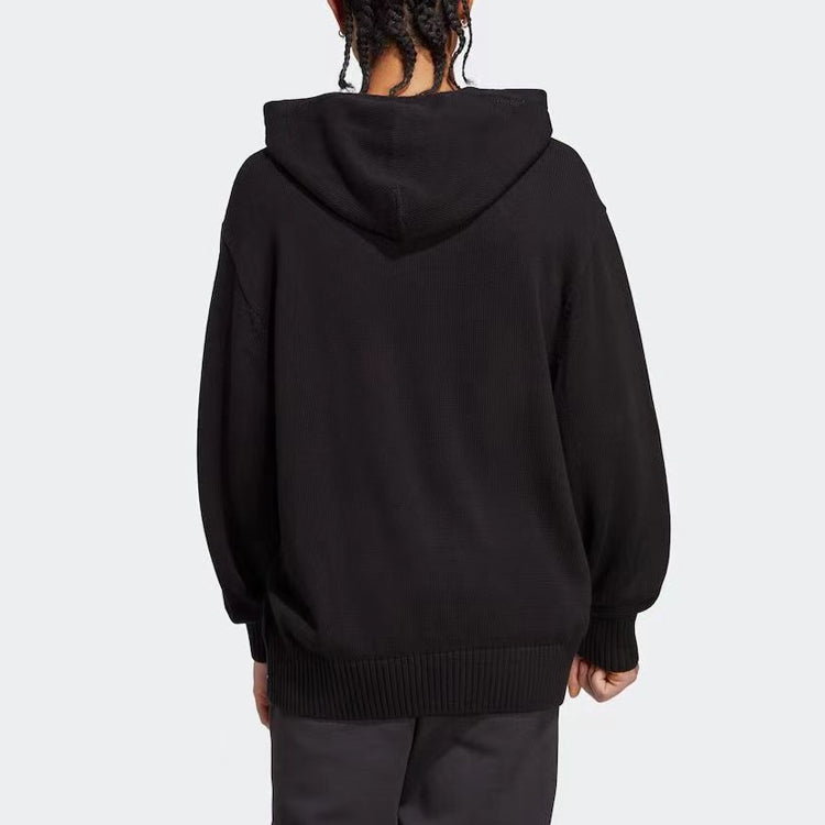 adidas Premium Knit Hoodie 'Black' HR8678