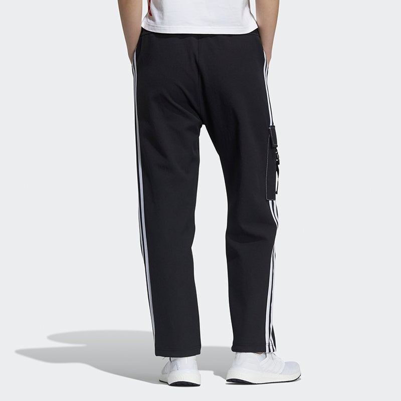 (WMNS) adidas Str Pt Loose Running Training Side Pocket Sports Pants/Trousers/Joggers Black GT4406