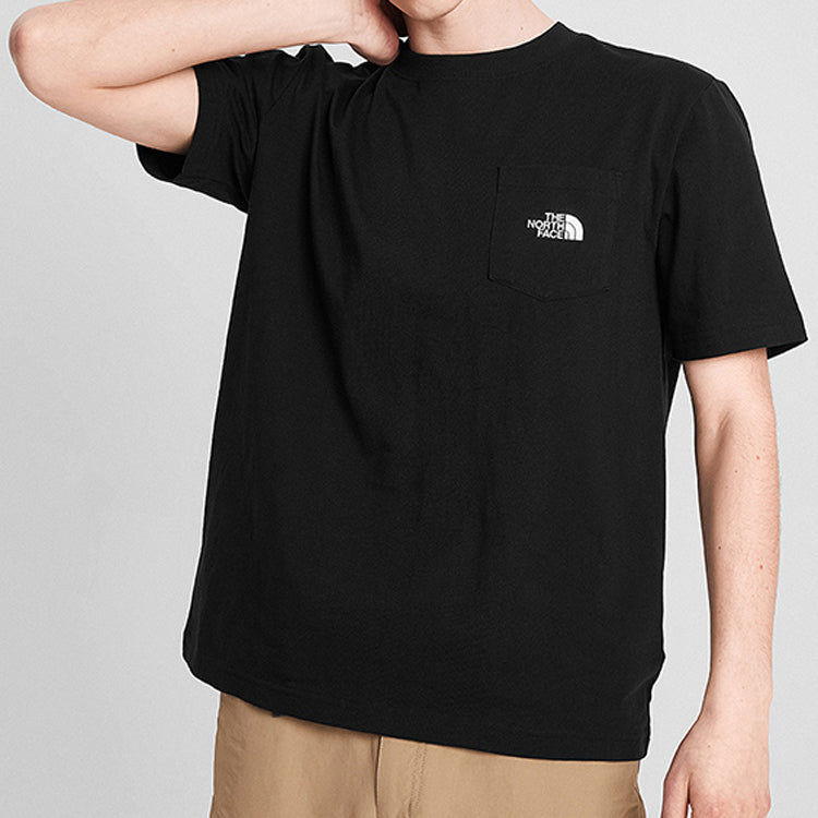 Men's THE NORTH FACE Outdoor Breathable Short Sleeve Black 4NA6-JK3