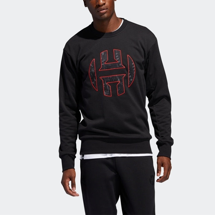 adidas Basketball Sports Round Neck Pullover Black FH7746