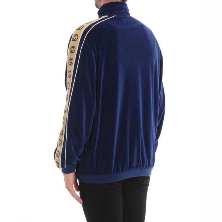 Gucci Chenille Oversize Jacket 'Dark Blue' 575583-XJA6U-4541