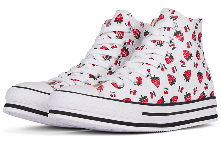 Converse Chuck Taylor All Star Platform Eva High 'White Red' 668016C
