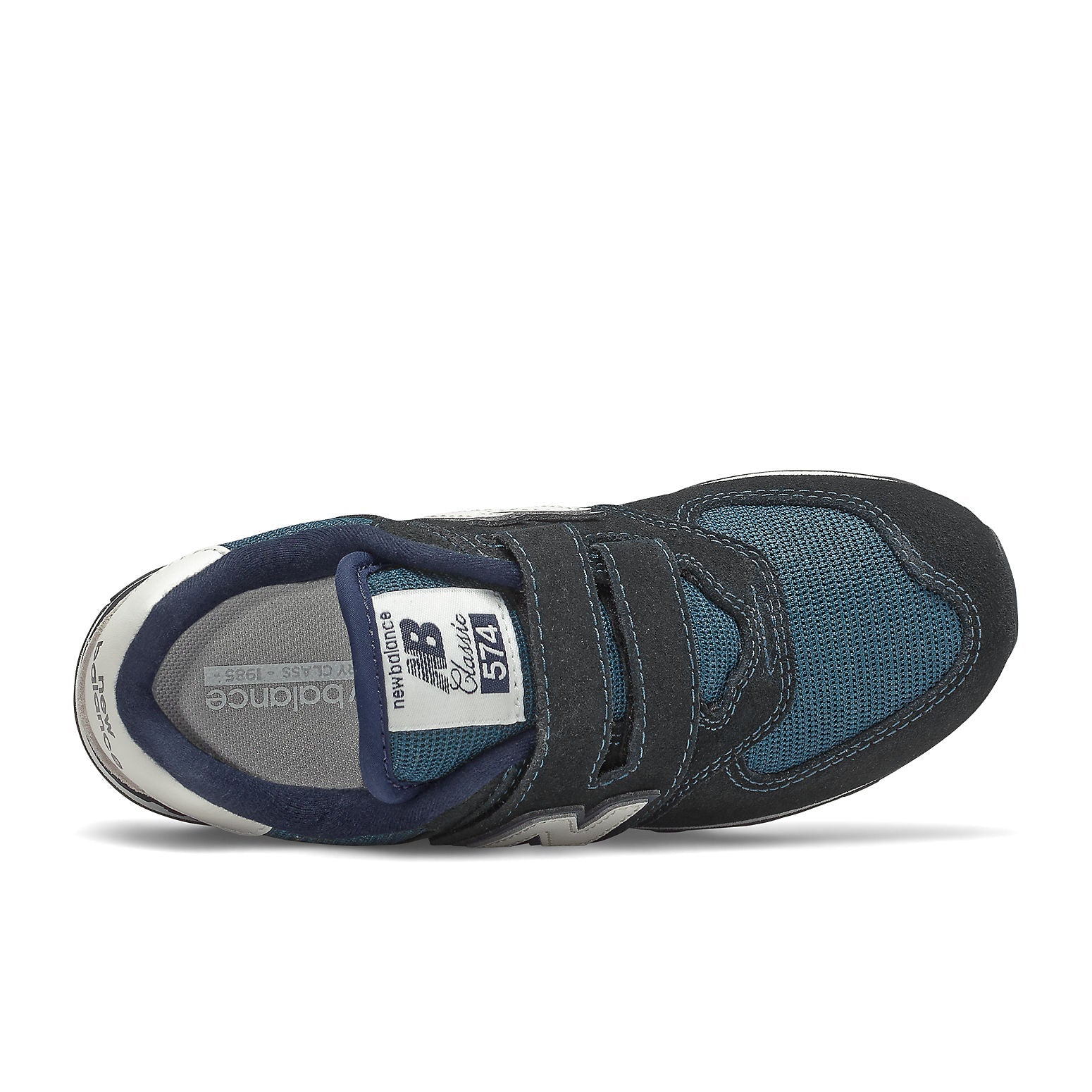 New Balance 574 Low Cut K Black/Blue PV574BD1
