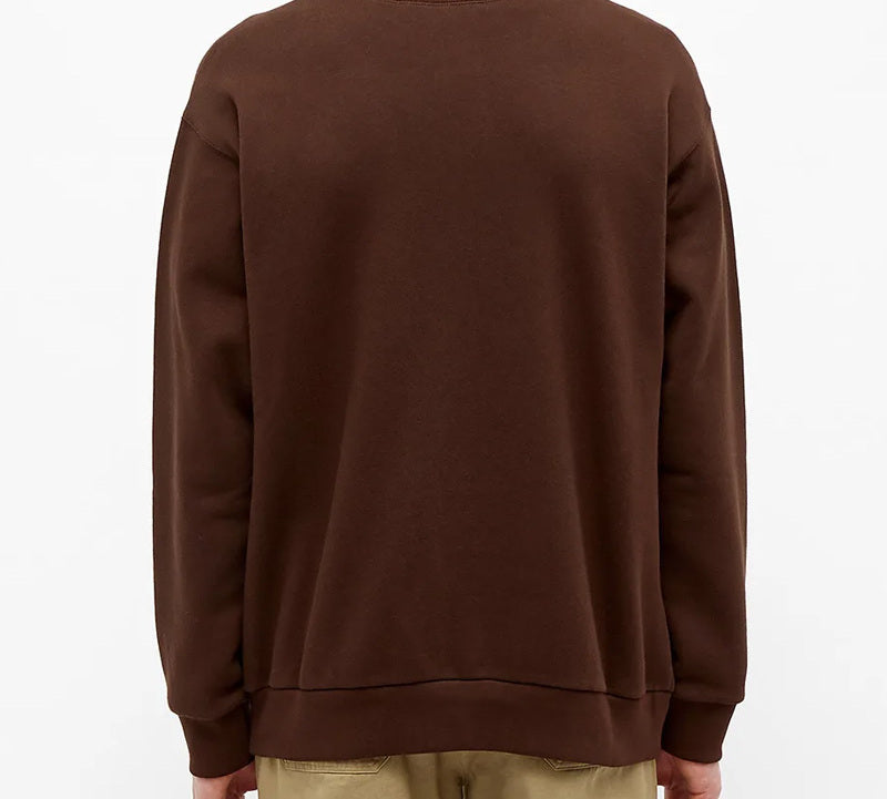 Gucci Boutique Crew Sweat Alphabet Printing Brown 623245-XJCKX-2191