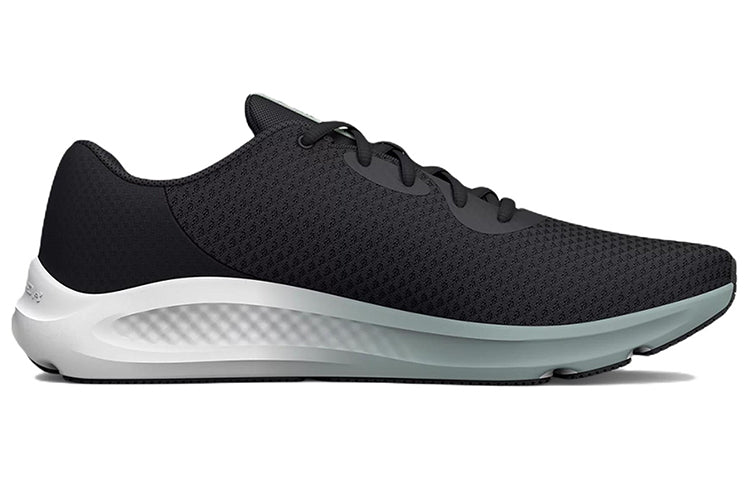 (WMNS) Under Armour Charged Pursuit 3 Wide 'Jet Grey Illusion Green' 3025802-100