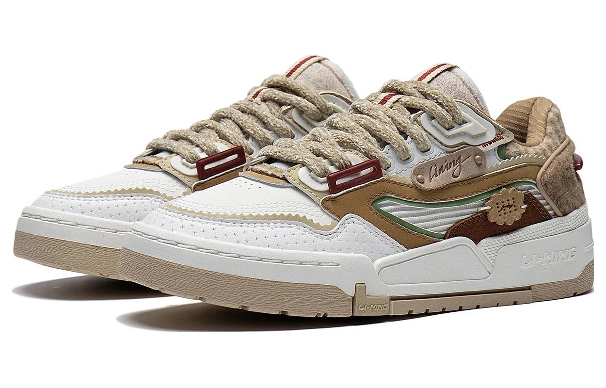 (WMNS) Li-Ning 001 BTC Prm 'White Tan' AGCT004-2