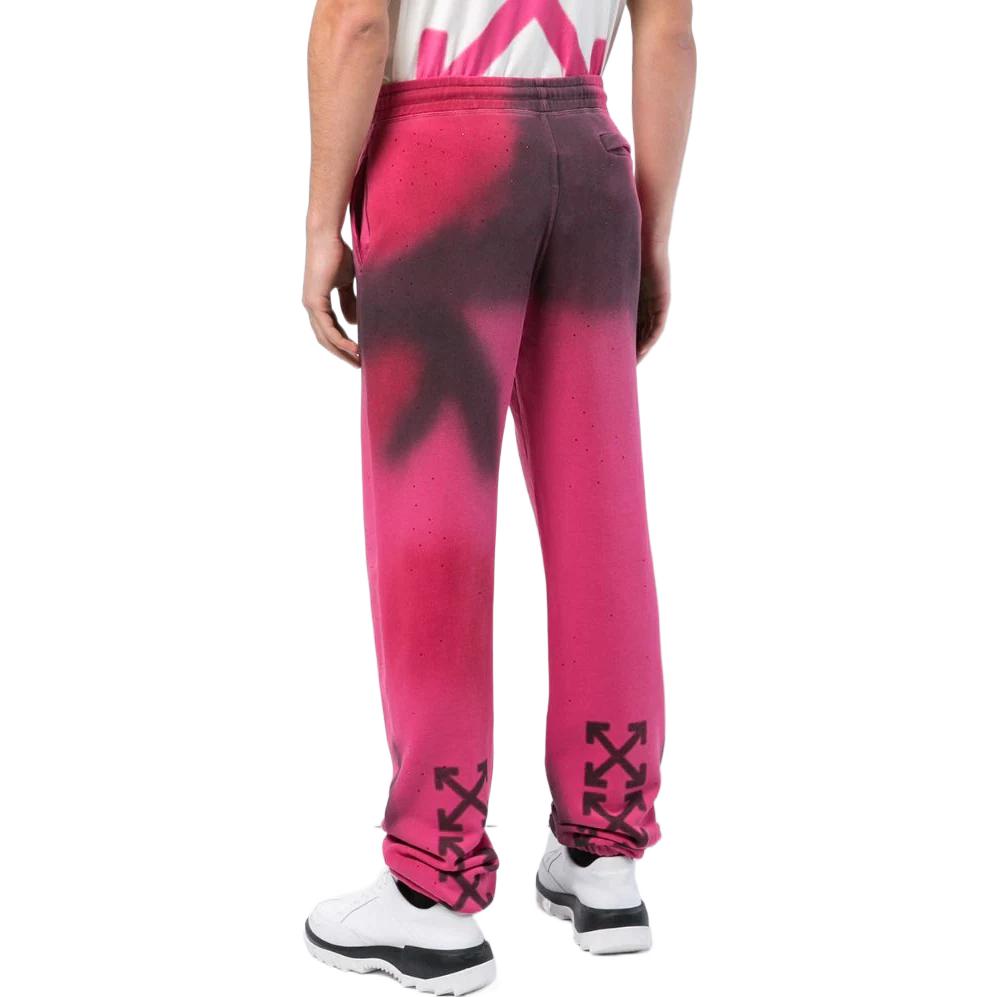 Off-White SS22 Bundle Feet Sports Pants 'Pink Purple'  OMCH008F181920412810