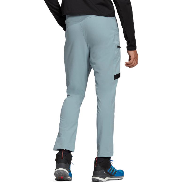 adidas Terrex Zupahike Pts Colorblock Elastic high waist Big Pocket Sports Pants Gray H51493