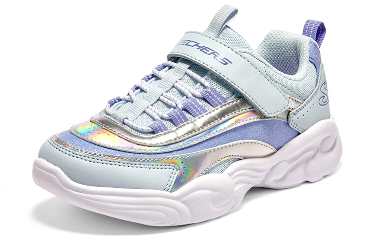 (GS) Skechers Unicorn Storm 'Blue Silver White' 302576L-LBLV