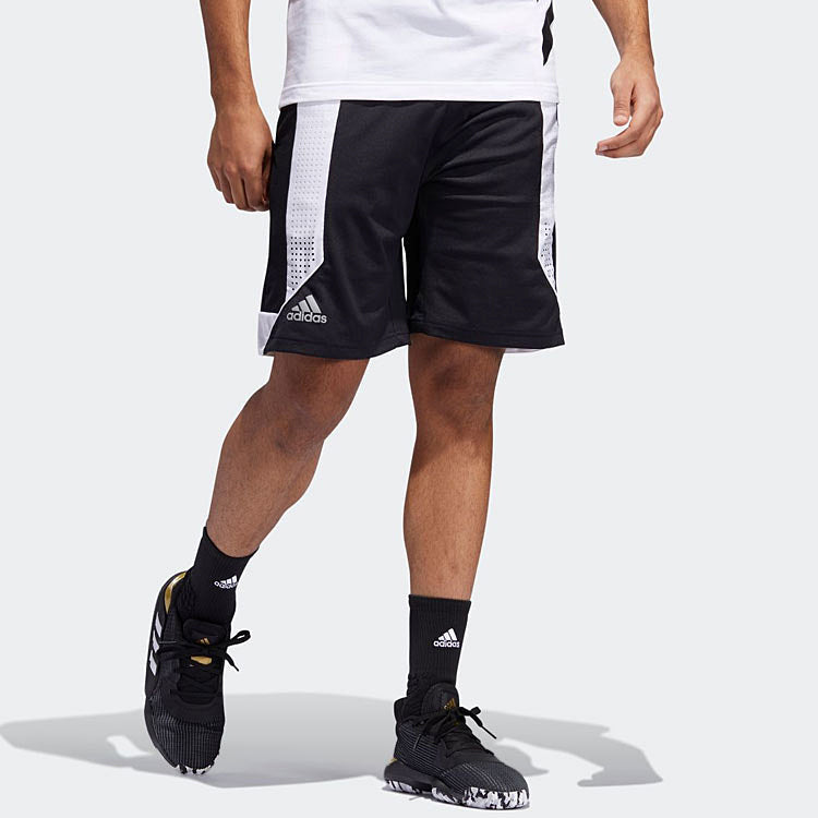 adidas C365 Short Contrasting Colors Basketball Sports Shorts Black DZ5819