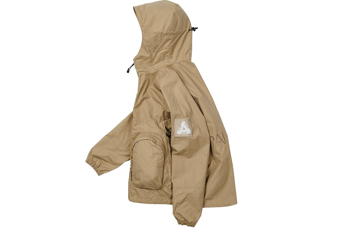 PALACE Cell Net Jacket hooded Unisex Khaki P19JK060