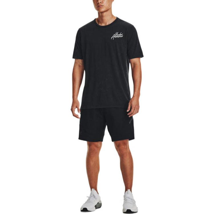 Under Armour Snow Wash Tee 'Black White' 1373871-001