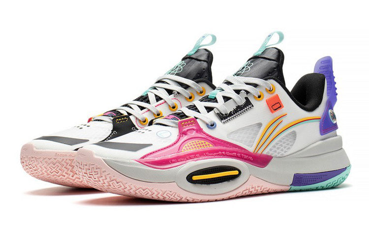 (GS) Li-Ning Wade All City 10 'White Rainbow' ABPS017-2
