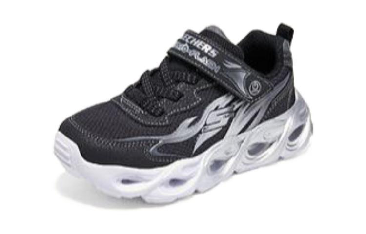 (GS) Skechers Thermo-Flash Trainers 'Black Silver' 400103L-BKSL