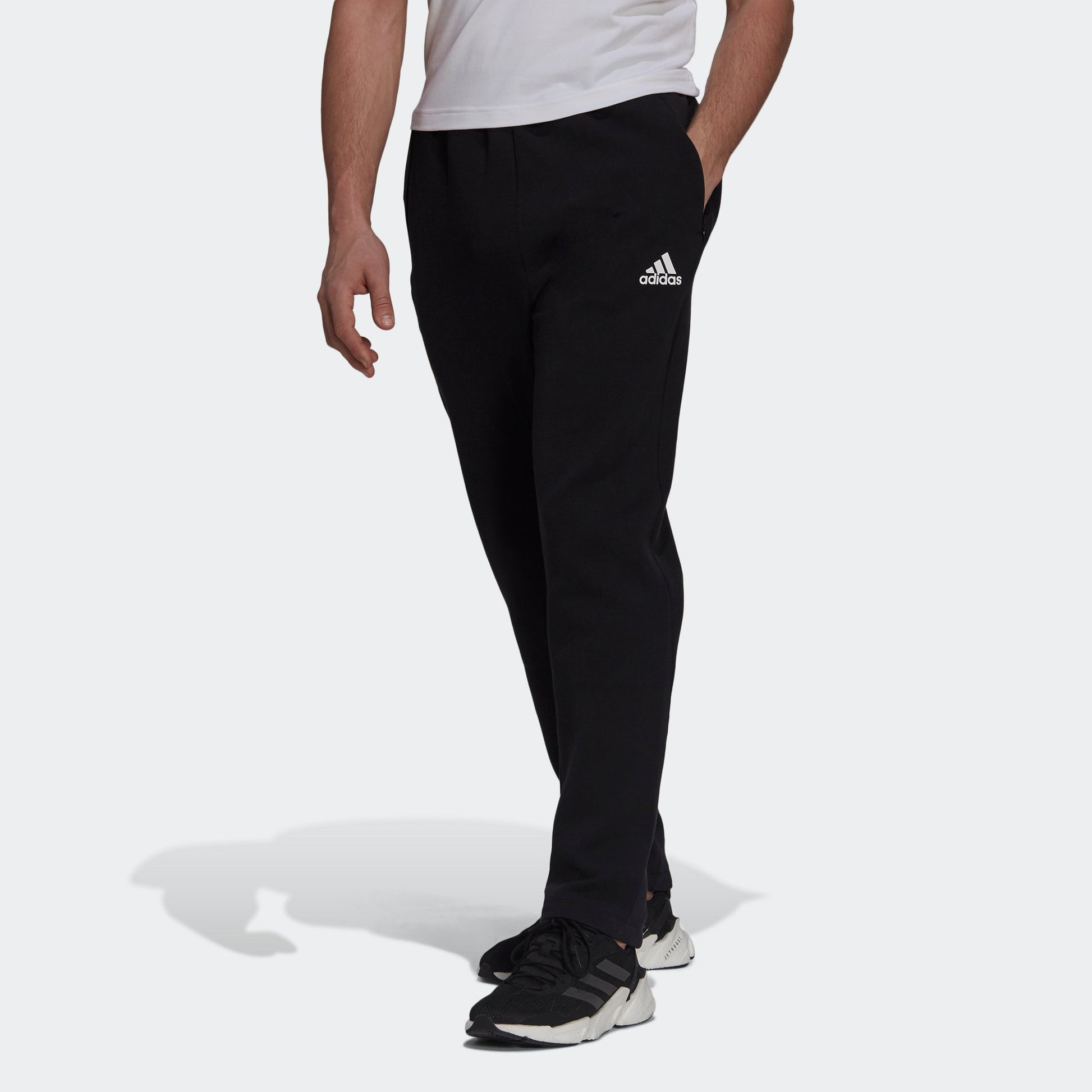 Men's adidas Zne Pant Logo Cone Sports Pants/Trousers/Joggers Black GT9781
