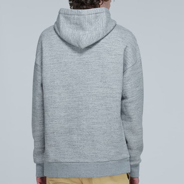 Men's LOEWE Anagram Embroidered hooded Long Sleeves Gray H6109701SI