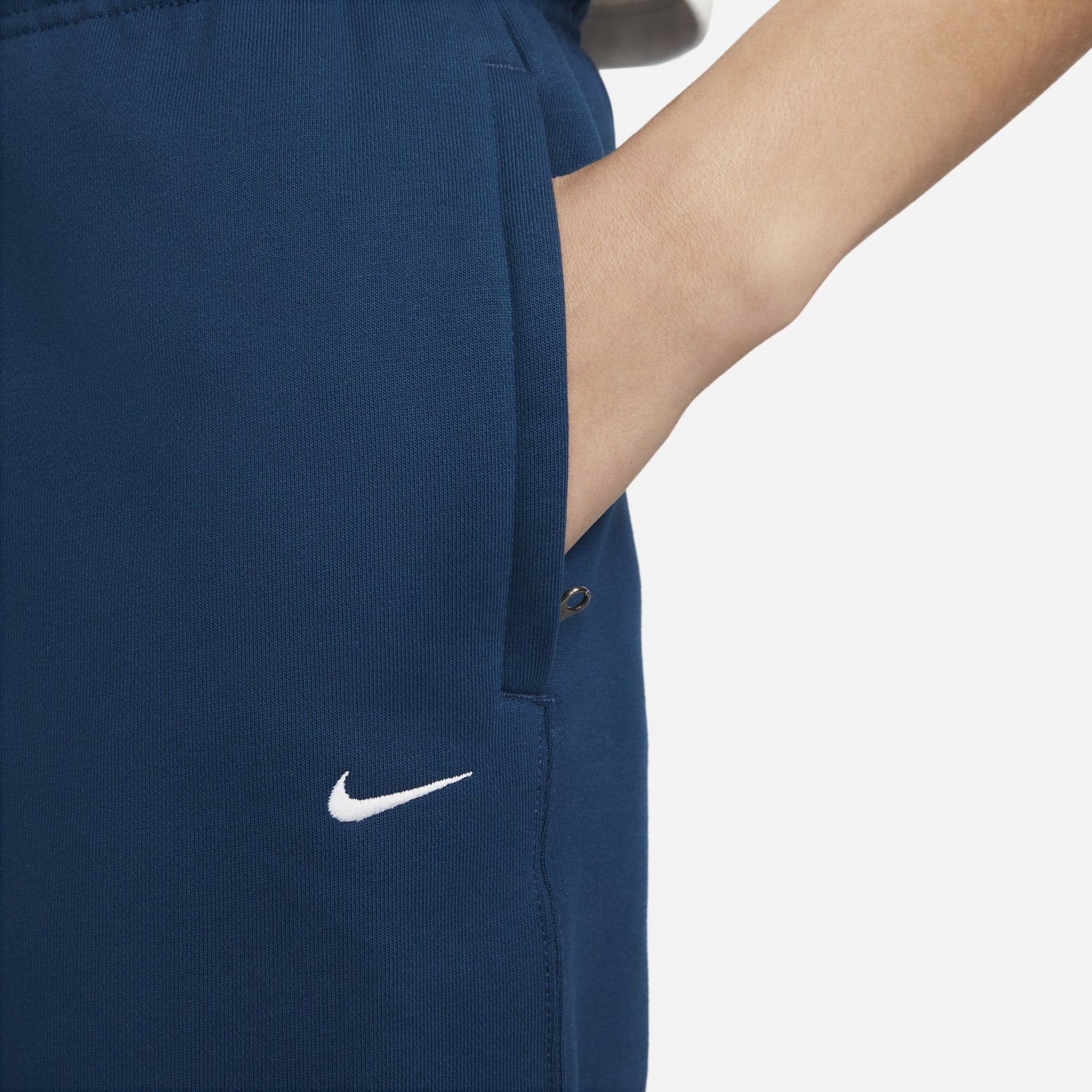 (WMNS) Nike Solo Swoosh Sweatpants 'Blue' CW5565-460