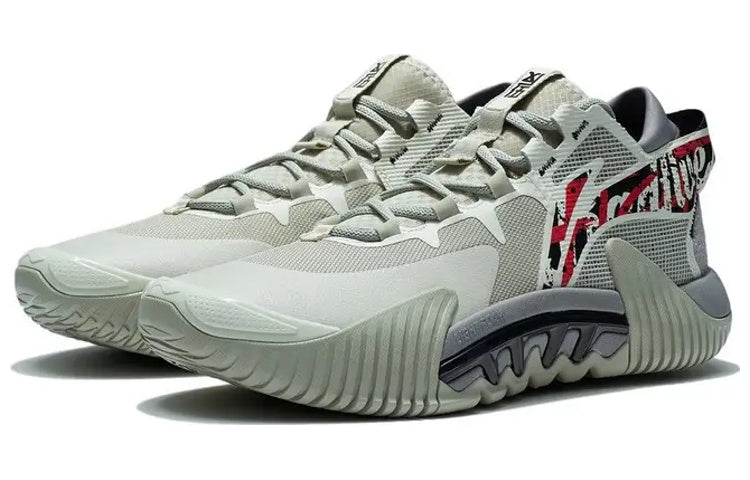 Li-Ning 2 Low-Top Grey/Yellow ABFS003-4