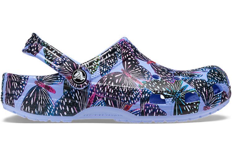 (WMNS) Crocs Classic Butterfly Clog 'Moon Jelly Multi' 208257-5Q7