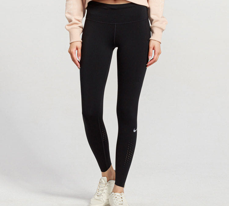 (WMNS) Nike Power Epic LUX Luxury Dri-FIT Quick Dry Fitness Pants Black CN8042-010