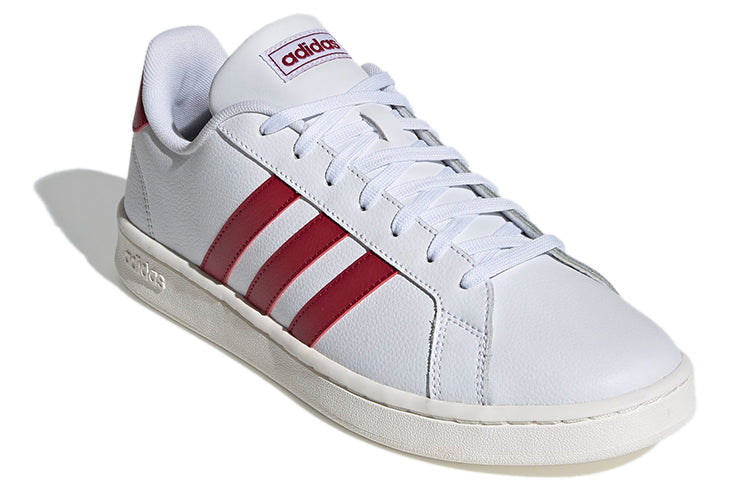 adidas neo Grand Court 'White Red' EE7887