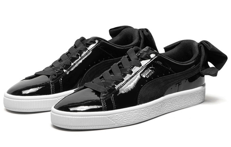 (WMNS) PUMA Basket Bow SB 'Black' 367353-01