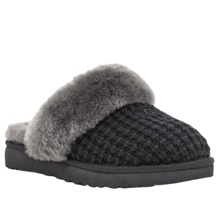 (WMNS) UGG Cozy Slipper 'Black' 1117659-BLK