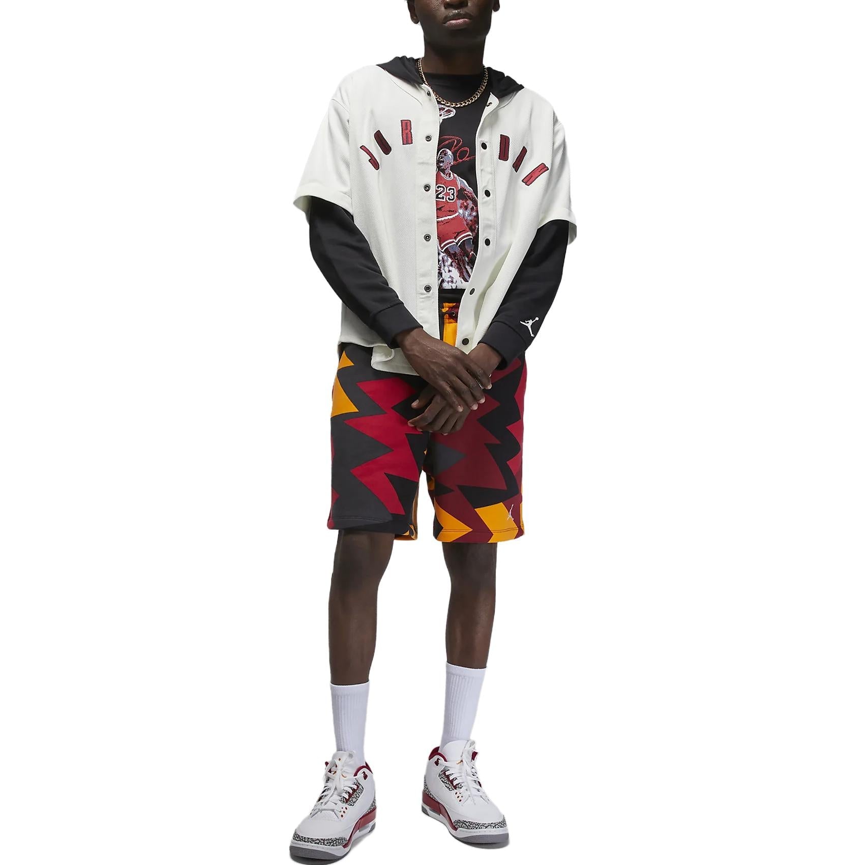 Air Jordan Flight MVP T-Shirt 'Black White' FB7034-133