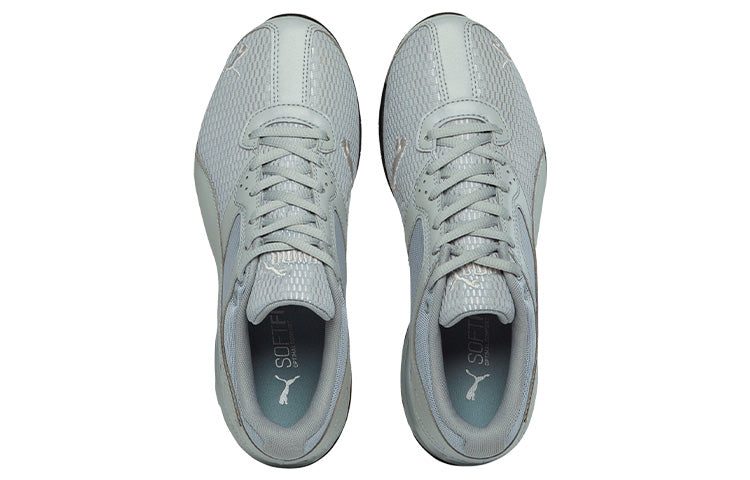 (WMNS) PUMA Tazon 6 Shimmer Sneakers Grey 193478-03