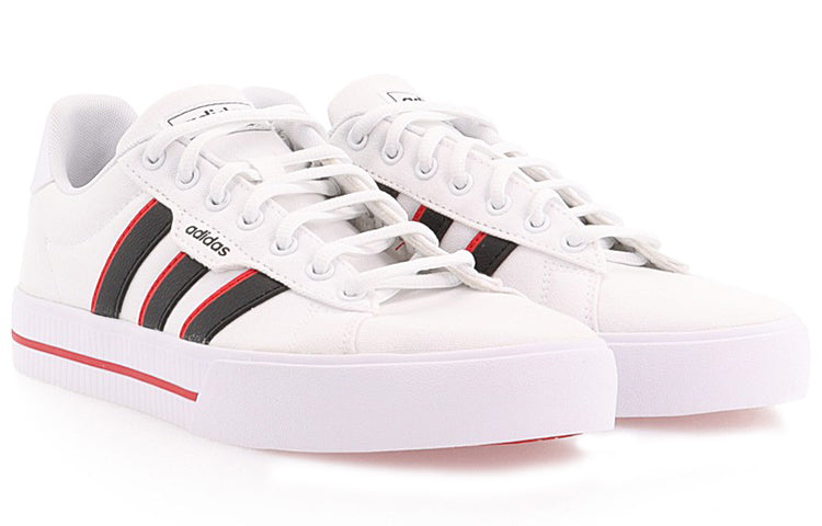 adidas neo Daily 3.0 'White Black Red' FZ3272