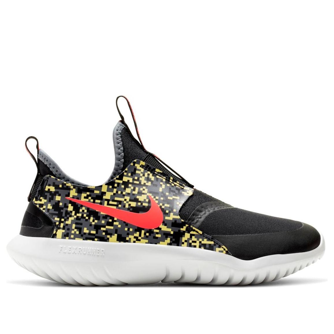 (GS) Nike Flex Runner 'Black Orange' CD6824-002