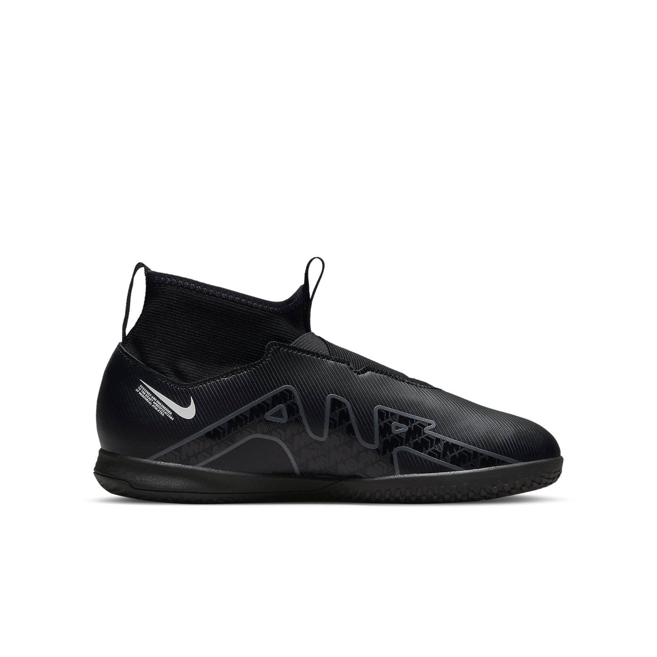 (GS) Nike Mercurial Superfly 9 Academy IC 'Black Dark Smoke Grey' DJ5615-001