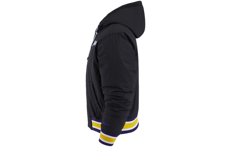 Nike Los Angeles Lakers Casual Sports Hooded Jacket Black DB1989-010