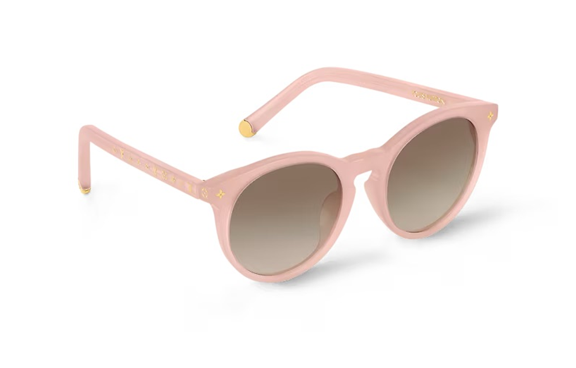 (WMNS) LOUIS VUITTON My Monogram Light Round Sunglasses 'Milky Pink Brown' Z2149E