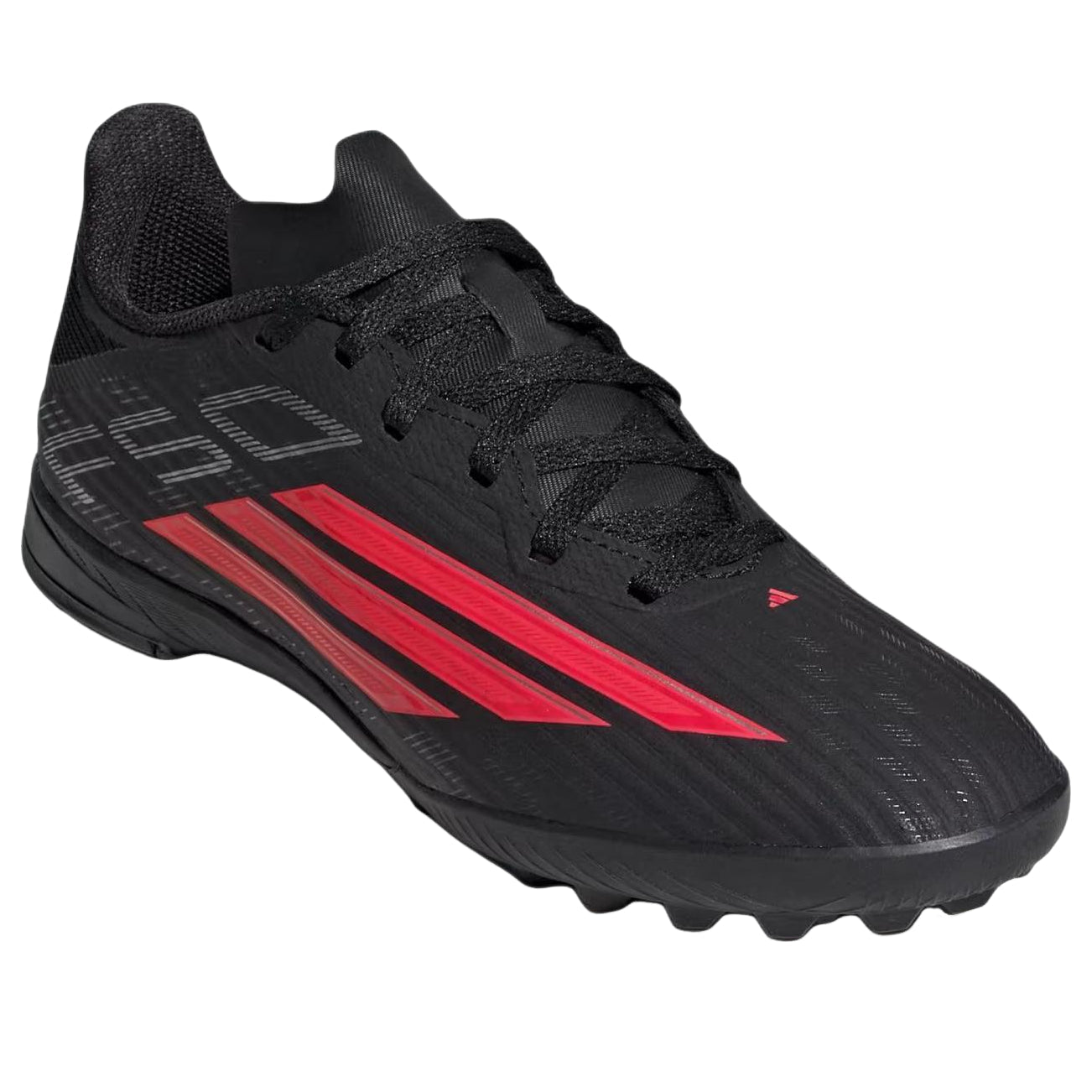 (GS) adidas F50 League TF 'Core Black Lucid Red Core Black' JR9015