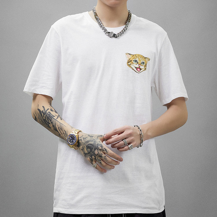 Nike SB Cat Scratch Casual Sports Breathable Short Sleeve White 816369-100