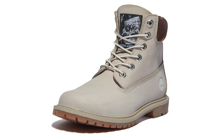 (WMNS) Timberland Heritage 6 Inch Waterproof Boots 'Beige Nubuck with Camo' A2M83K51