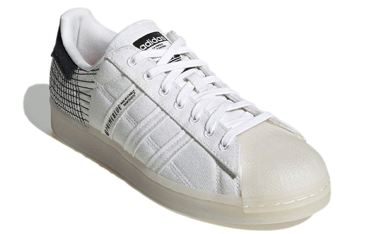 adidas Superstar Primeblue 'White Black' G58198