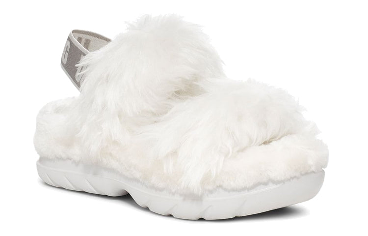 (WMNS) UGG Fluff Sugar Sandal 1119999-WHT