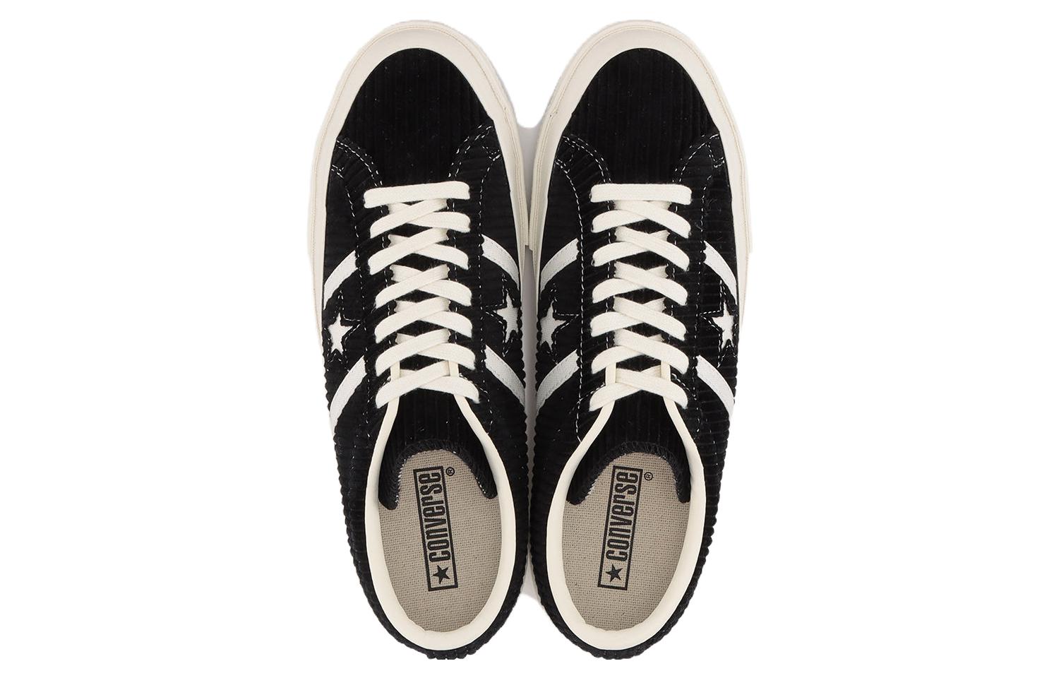 Converse Star & Bars Corduroy 'Black' 35200431