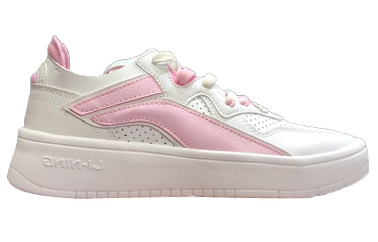 (WMNS) Li-Ning Wave S Lite 'White Pink' AGCQ124-3