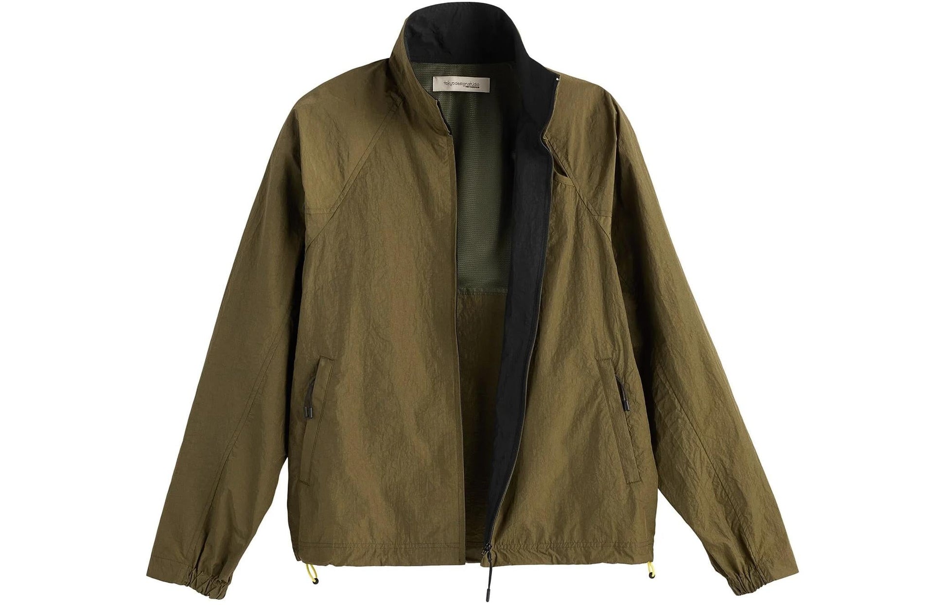 TOKYO DESIGN STUDIO New Balance Nylon Wind Jacket Asia Sizing 'Dark Moss' UJ45170-DMO