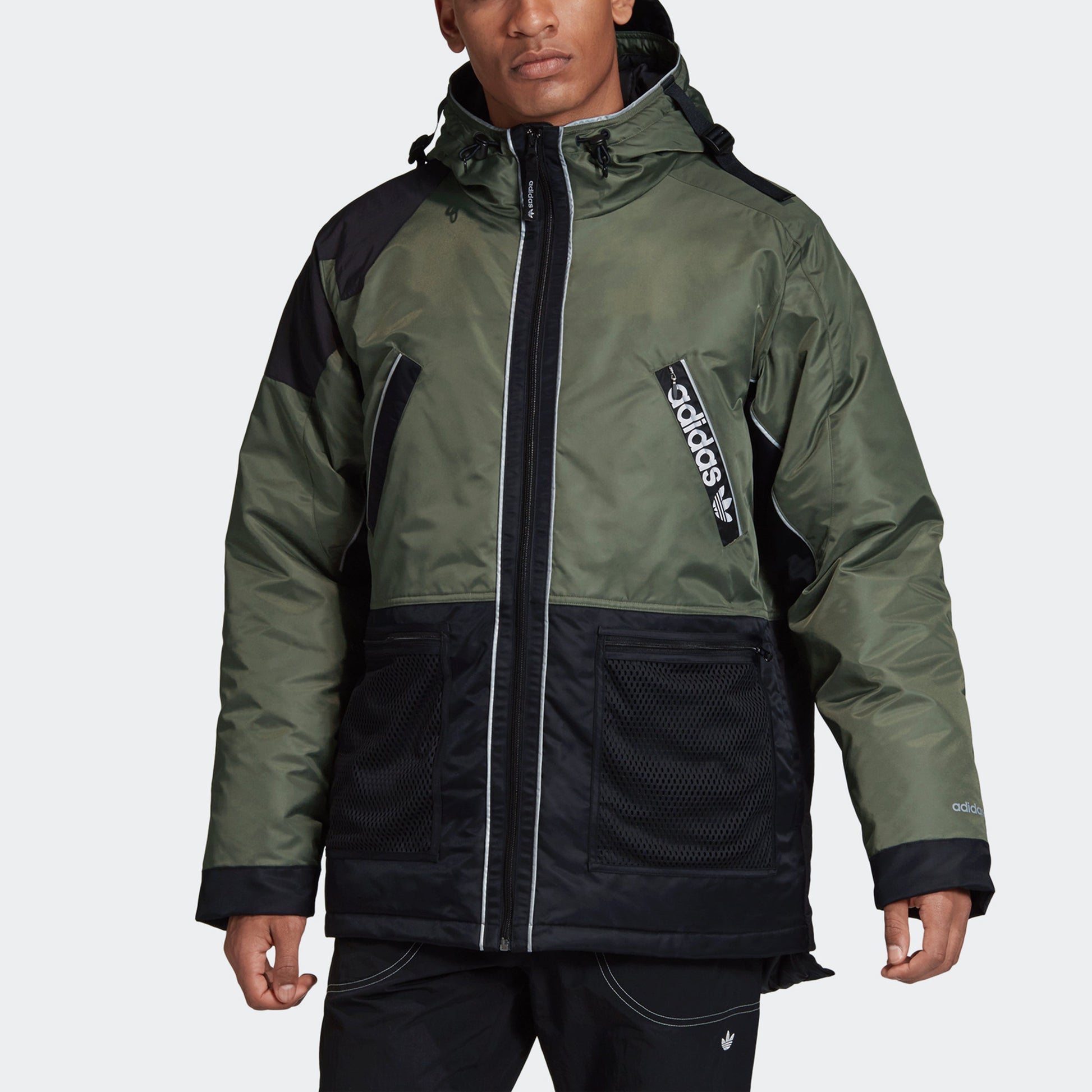 adidas originals Down Jacket Men Black/Green GJ6739