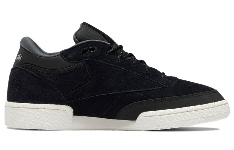 Reebok Club C Mid II Fashion Casual Skate Shoes Unisex Black H69126