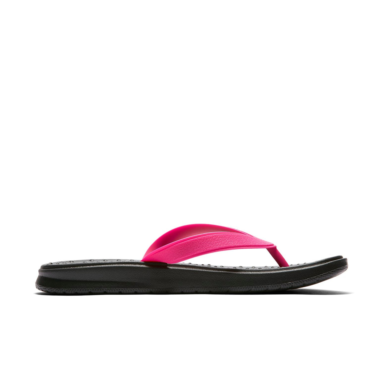 (WMNS) Nike Solar Thong 'Black White Vivid Pink' 882699-001