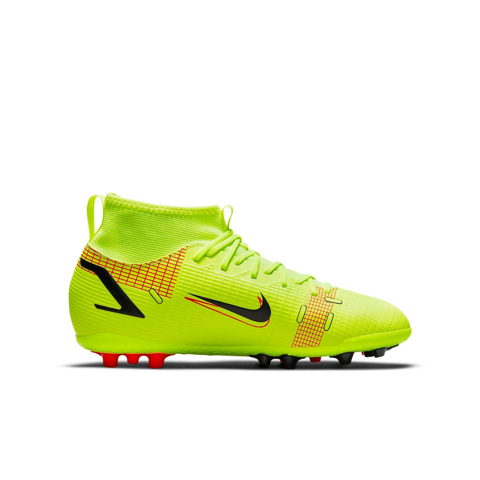 (GS) Nike JR Mercurial Superfly 8 Academy AG Artificial Grass 'Yellow Orange' CV0732-760