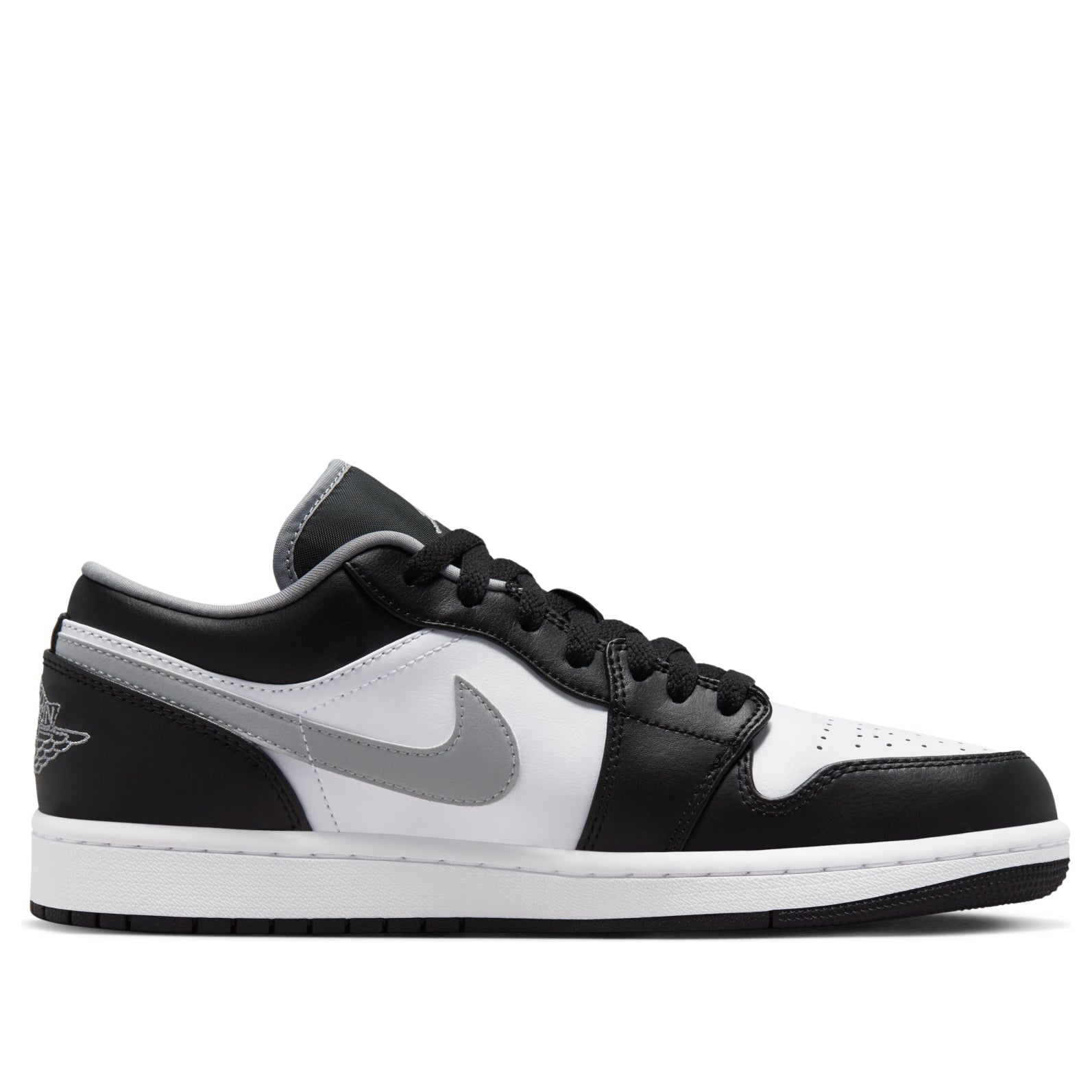Air Jordan 1 Low 'Black White Grey' 553558-040