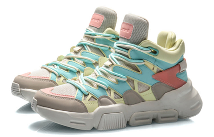 (WMNS) Li-Ning Light Basketball Hi 'Blue' AGBQ062-3
