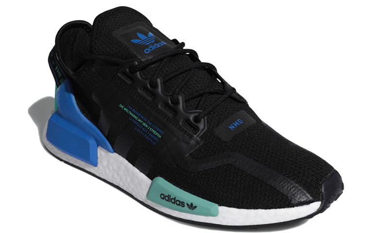 adidas NMD_R1 V2 'Black Cyan' FY5922