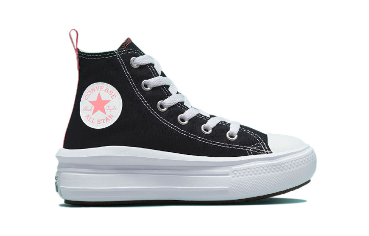 (PS) Converse Chuck Taylor All Star Move Platform High 'Black Pink Salt' 371527F
